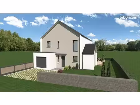 projet de construction d'une maison 138 m² avec terrain à bonnemain (35)