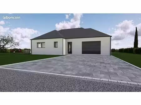 projet de construction d'une maison 132.27 m² avec terrain à bourgbarre (35)