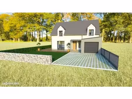 projet de construction d'une maison 104 m² avec terrain à chateaugiron (35)