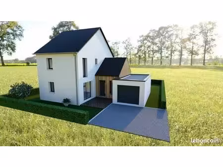 projet de construction d'une maison 102 m² avec terrain à cintre (35)
