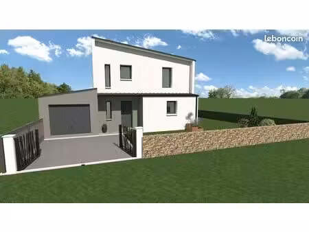 projet de construction d'une maison 102 m² avec terrain à guichen (35)