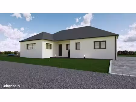 projet de construction d'une maison 143.85 m² avec terrain à la bouexiere (35)