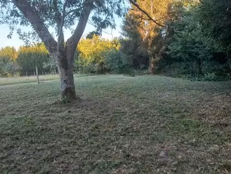 terrain à vendre  constructible non viabilisé
