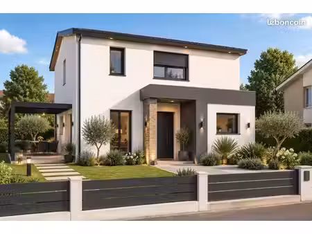 maison neuve 4 pièces 80m2 à sussargues au calme  plan personnalisable