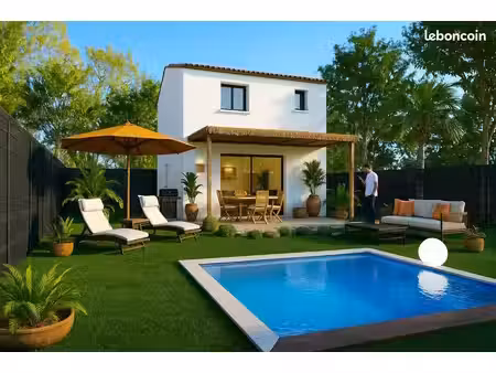 projet de construction d'une maison 85 m² avec terrain à cournonterral (34)