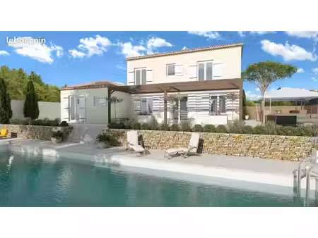 projet de construction d'une maison 120 m² avec terrain à lauret (34)