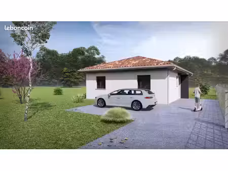 projet de construction d'une maison 85 m² avec terrain à maurrin (40)