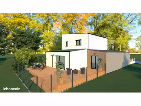 projet de construction d'une maison 128 m² avec terrain à pont-pean (35)