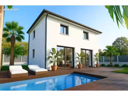 projet de construction d'une maison 90 m² avec terrain à saint-mathieu-de-treviers (34)