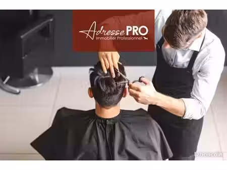 local coiffure 38 m²