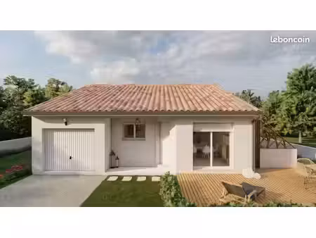 projet de construction d'une maison de 4 pièces avec terrain à pomarez (40)