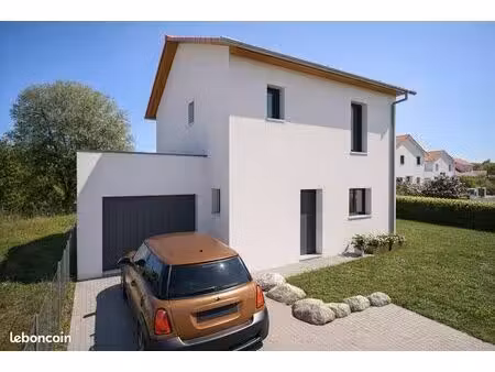 projet de construction d'une maison 100 m² avec terrain à sinard (38)