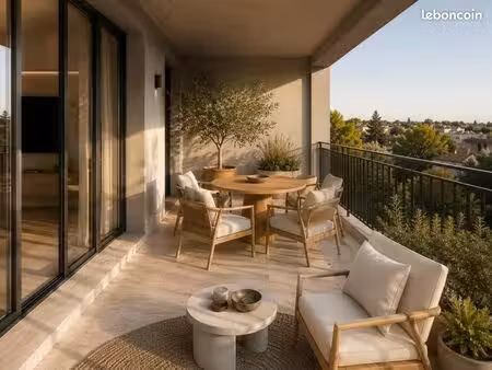appartement 3 pièces 61 m²
