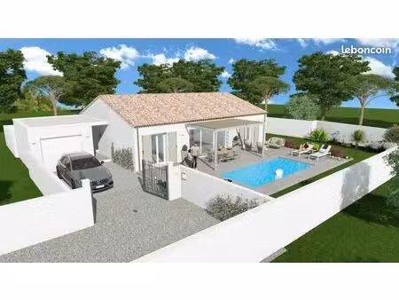 projet de construction d'une maison 75 m² avec terrain à juvignac (34)