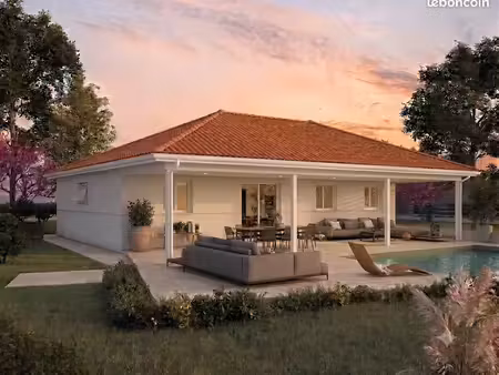 a biganos maison de 3 chambres plus garage plus terrasse couverte de 42 m² déplacements fa