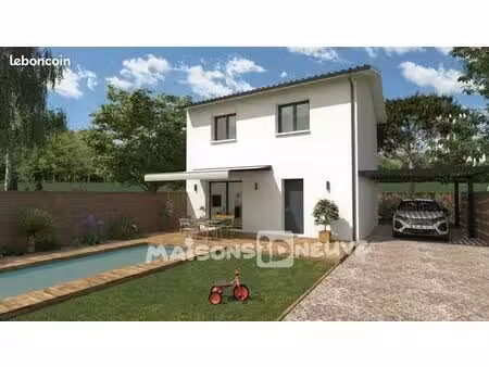 projet de construction d'une maison 104 m² avec terrain à merignac (33)