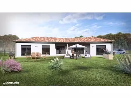 projet de construction d'une maison 140 m² avec terrain à roquefort (40)