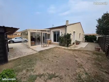 plain pied recent 4 chambres 140m² + garage