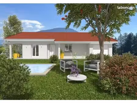 projet de construction d'une maison 97 m² avec terrain à la mure (38)
