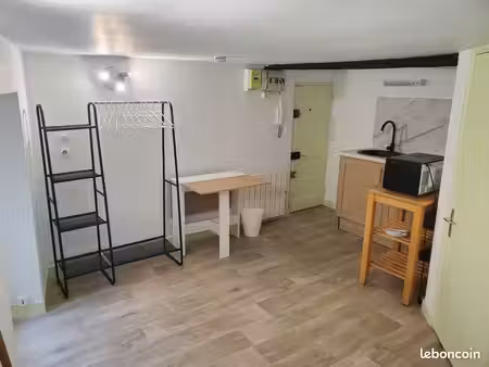 studio meublé à vendre