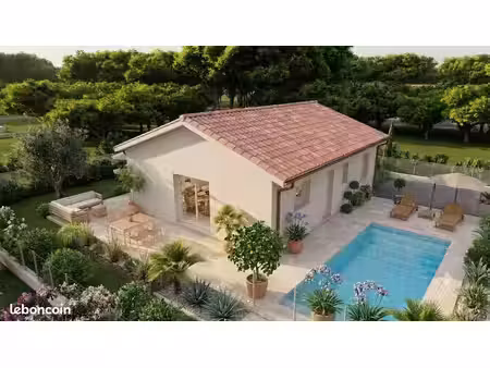 projet de construction d'une maison 80 m² avec terrain à magescq (40)