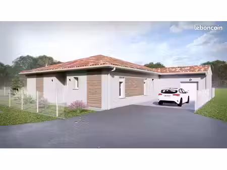 projet de construction d'une maison 130 m² avec terrain à saint-maurice-sur-adour (40)