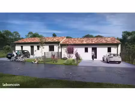 projet de construction d'une maison 75 m² avec terrain à saint-sever (40)