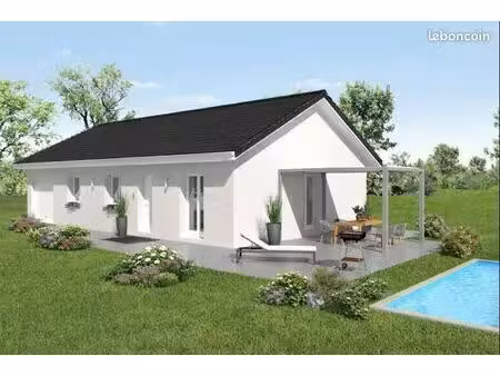 projet de construction d'une maison 87 m² avec terrain à coublevie (38)
