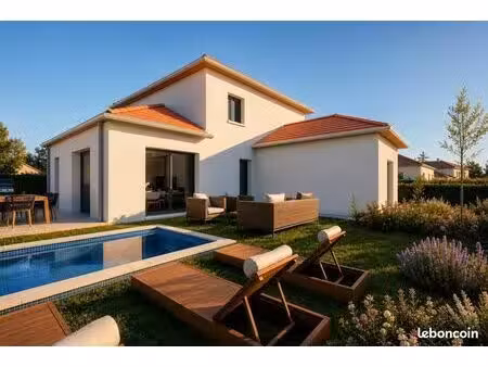 projet de construction d'une maison 115 m² avec terrain à jarrie (38)