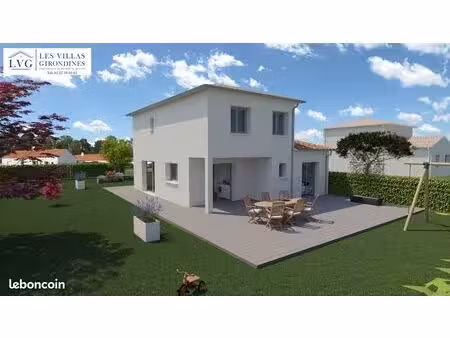 projet de construction d'une maison 113.75 m² avec terrain à pessac (33)