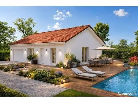 projet de construction d'une maison 90 m² avec terrain à voiron (38)