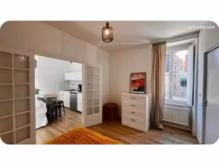 t2 27 m2 meublé centre pleurtuit