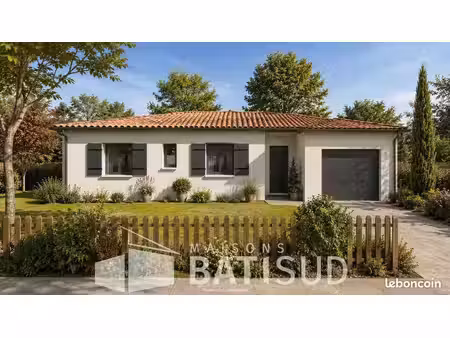 projet de construction d'une maison 100 m² avec terrain à pessac (33)