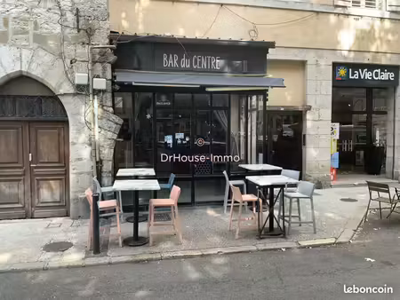 bar  fond de commerce 50 m² cahors