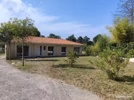 ? maison de plain pied - pessac magonty - 4 chambres - terrain 850m²