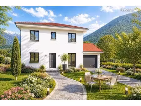 projet de construction d'une maison 97 m² avec terrain à vif (38)