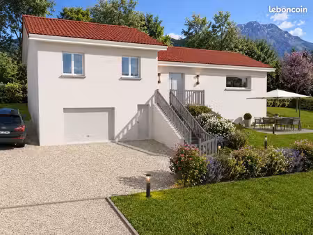 projet de construction d'une maison 123 m² avec terrain à saint-martin-le-vinoux (38)