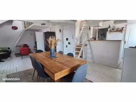 penthouse 3 pièces 56 m²