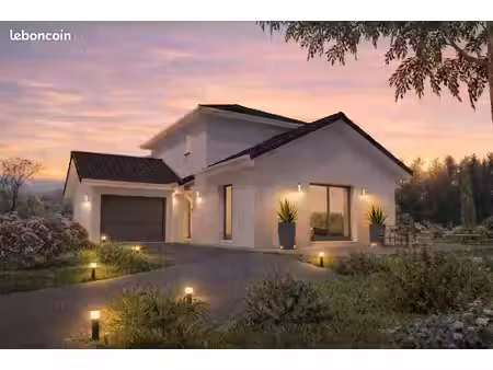 projet de construction d'une maison 141 m² avec terrain à coublevie (38)