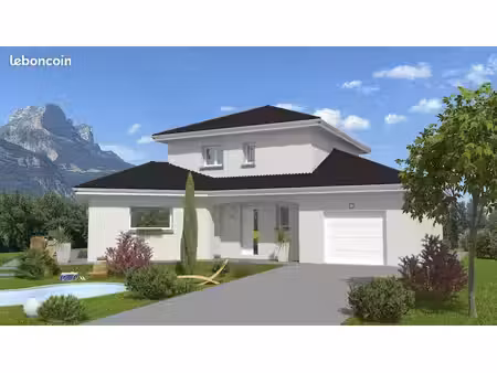 projet de construction d'une maison 121 m² avec terrain à jarrie (38)