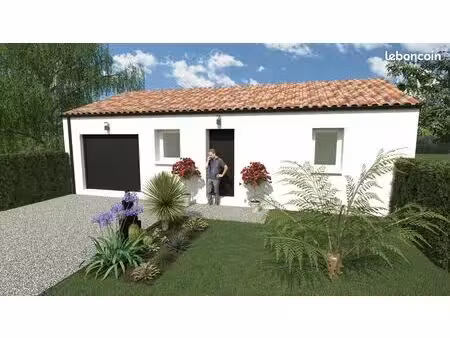 maison 56.05 m² avec terrain à lege (44)