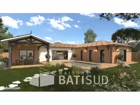 projet de construction d'une maison 160m² avec terrain à martillac (33)