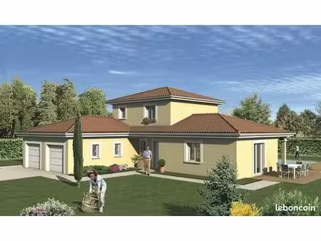 maison 115 m² avec terrain à satolas-et-bonce (38)