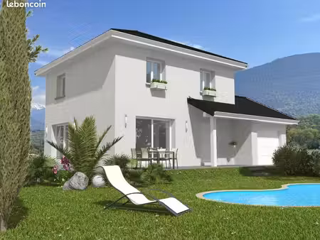 projet de construction d'une maison 102 m² avec terrain à le touvet (38)