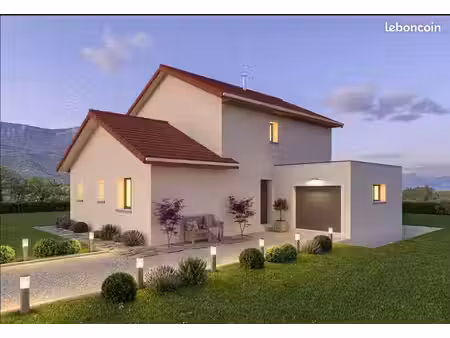projet de construction d'une maison 138 m² avec terrain à veurey-voroize (38)