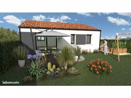 maison 60.29 m² avec terrain à gorges (44)