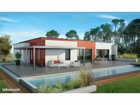 rare à pessac : plain-pied contemporain avec suite parentale et jardin de 2 000 m²