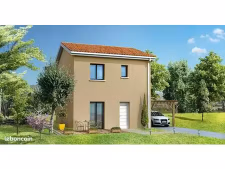 projet de construction d'une maison 86 m² avec terrain à unieux (42)