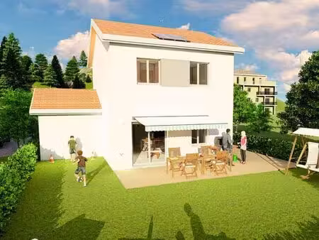 projet de construction d'une maison 90 m² avec terrain à unieux (42)