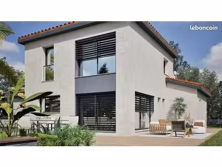 maison contemporaine 4 chambres avec terrain de 1100 m² à veauche (42)